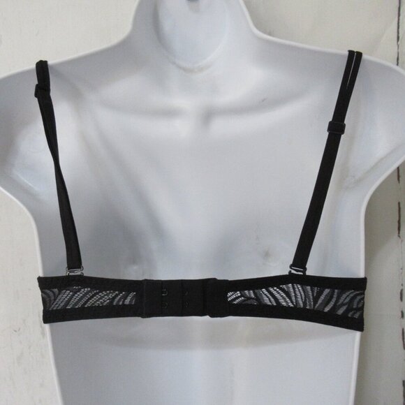 Calvin Klein Bra 32A Black Underwire - Picture 2 of 5